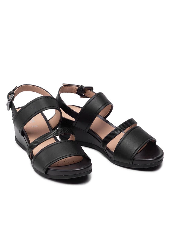 Geox Γυναίκες Σανδάλια D Marykarmen B D258QB 0BC6P C9999 Μαύρο Μαύρο 6 Geox Γυναίκες Σανδάλια D Marykarmen B D258QB 0BC6P C9999 Μαύρο Μαύρο - Image 4