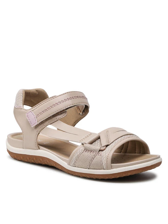 Geox Γυναίκες Σανδάλια D S.Vega B D25R6B 0BC14 C5A8W Μπεζ Μπεζ 3 Geox Γυναίκες Σανδάλια D S.Vega B D25R6B 0BC14 C5A8W Μπεζ Μπεζ