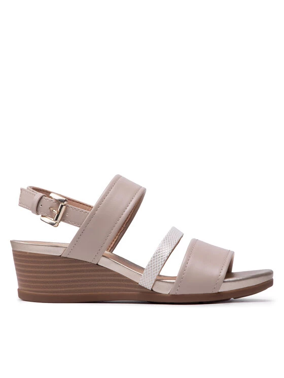 Geox Γυναίκες Σανδάλια D Marykarmen B D258QB 0BC6P C5379 Μπεζ Μπεζ 4 Geox Γυναίκες Σανδάλια D Marykarmen B D258QB 0BC6P C5379 Μπεζ Μπεζ - Image 2