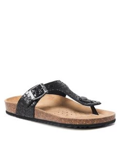 Geox Γυναίκες Σαγιονάρες D Briona B D15LSB 000VI C9999 Μαύρο Μαύρο