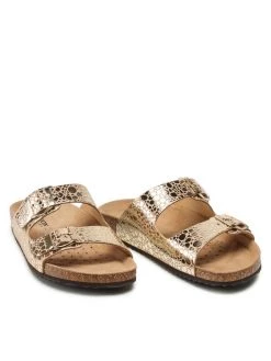 Geox Γυναίκες Παντόφλες D Brionia A D15LSA 000VI C2012 Χρυσό Χρυσό -Συμφωνίες Geox Κατάστημα unnamed file 4547