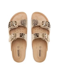 Geox Γυναίκες Παντόφλες D Brionia A D15LSA 000VI C2012 Χρυσό Χρυσό -Συμφωνίες Geox Κατάστημα unnamed file 4548