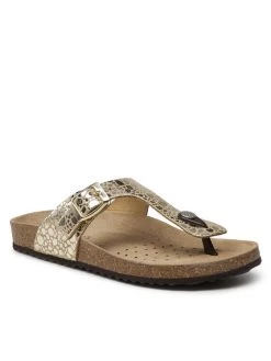 Geox Γυναίκες Σαγιονάρες D Brionia B D15LSB 000VI C2012 Χρυσό Χρυσό