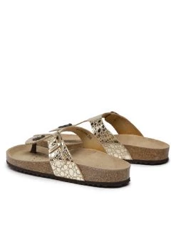 Geox Γυναίκες Σαγιονάρες D Brionia B D15LSB 000VI C2012 Χρυσό Χρυσό -Συμφωνίες Geox Κατάστημα unnamed file 4551