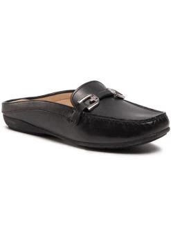 Geox Γυναίκες Παντόφλες D Annytah Moc B D92BMB 00043 C9999 Μαύρο Μαύρο