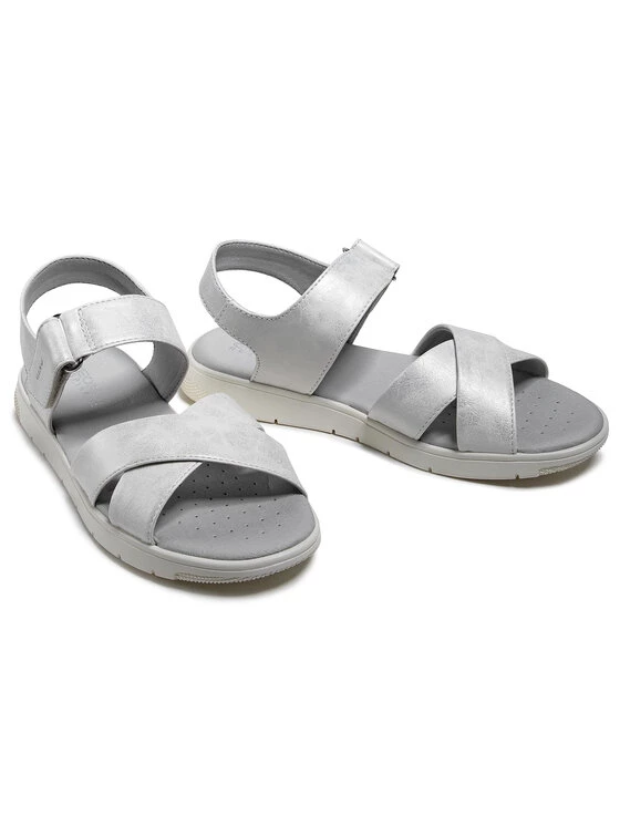 Geox Γυναίκες Σανδάλια D Dandra E D15NNE 000PV C1000 Γκρι Γκρι 7 Geox Γυναίκες Σανδάλια D Dandra E D15NNE 000PV C1000 Γκρι Γκρι - Image 5