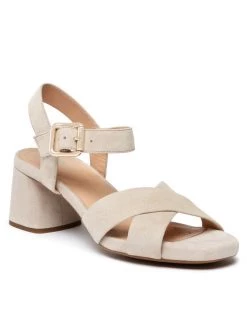 Geox Γυναίκες Σανδάλια D Genziana M. B D02HAB 00021 C6738 Μπεζ Μπεζ