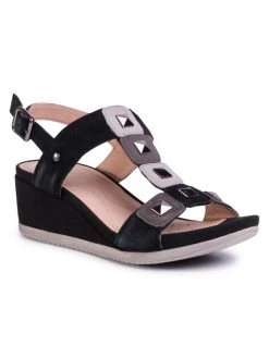 Geox Γυναίκες Σανδάλια D Ischia D D02GTD 00022 C0005 Μαύρο Μαύρο