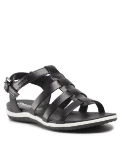 Geox Γυναίκες Σανδάλια D Sand. Vega A D72R6A 00043 C9999 Μαύρο Μαύρο