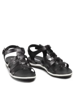 Geox Γυναίκες Σανδάλια D Sand. Vega A D72R6A 00043 C9999 Μαύρο Μαύρο -Συμφωνίες Geox Κατάστημα unnamed file 4907