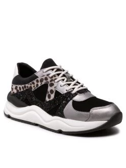 Geox Γυναίκες Αθλητικά D Topazio A D16GDA 022NF C1351 Μαύρο Μαύρο