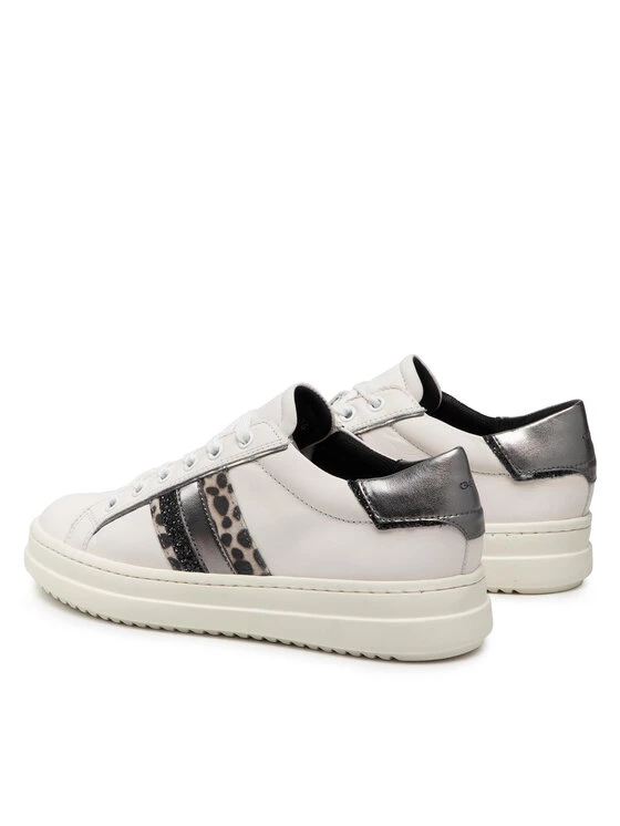 Geox Γυναίκες Αθλητικά D Pontoise D D16FED 08507 C1002 Λευκό Λευκό 5 Geox Γυναίκες Αθλητικά D Pontoise D D16FED 08507 C1002 Λευκό Λευκό - Image 3