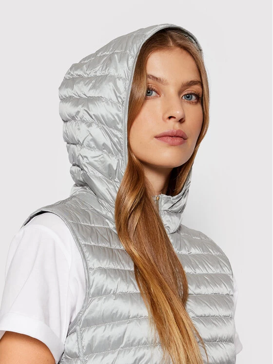 Geox Γυναίκες Γιλέκα Γιλέκο Jaysen W2525B T2891 F1630 Ασημί Regular Fit Ασημί 6 Geox Γυναίκες Γιλέκα Γιλέκο Jaysen W2525B T2891 F1630 Ασημί Regular Fit Ασημί - Image 4