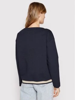 Geox Γυναίκες Μπλούζες Χωρίς Φερμουάρ Μπλούζα Solid C W2510K T2928 F4386 Σκούρο μπλε Relaxed Fit Σκούρο μπλε -Συμφωνίες Geox Κατάστημα unnamed file 636