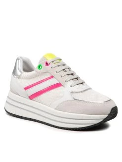 Geox Γυναίκες Αθλητικά D Kency B D16QHB 08514 C1441 Λευκό Λευκό