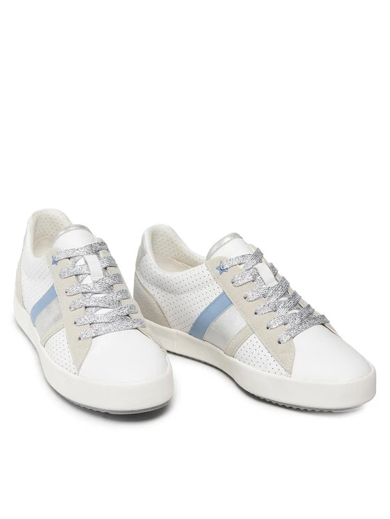 Geox Γυναίκες Αθλητικά D Blomiee A D166HA 085AU C1352 Λευκό Λευκό 7 Geox Γυναίκες Αθλητικά D Blomiee A D166HA 085AU C1352 Λευκό Λευκό - Image 5