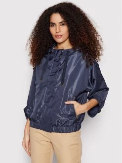 Geox Γυναίκες Μεταβατικά Μπουφάν Μπουφάν μεταβατικό Sthellae W2521H T2912 F4491 Σκούρο μπλε Regular Fit Σκούρο μπλε