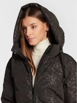 Geox Γυναίκες Χειμωνιάτικα Μπουφάν Μπουφάν πουπουλένιο Damiana W2628L T2942 F9000 Μαύρο Regular Fit Μαύρο -Συμφωνίες Geox Κατάστημα unnamed file 9