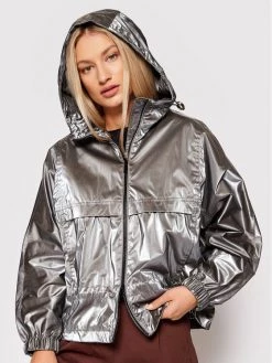 Geox Γυναίκες Αδιάβροχα Μπουφάν Μπουφάν αδιάβροχο Palmaria W2521J-T2915 F1641 Ασημί Oversize Ασημί -Συμφωνίες Geox Κατάστημα unnamed file 96